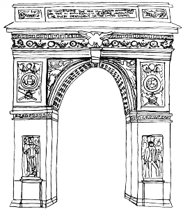 Illustration of the Arch at Washington Sq Park